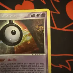 Pokemon TCG Unown Secret Rare Holo Card English, P/28, Unseen Forces - Image 3