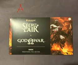 MTG Secret Lair Drop - God Of War: Greek (Traditional Foil Edition) - Image 1