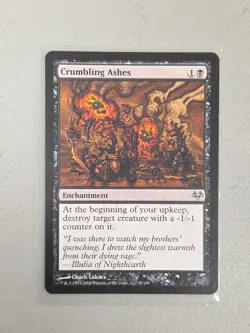 Crumbling Ashes Mtg Eventide Non-foil - Image 1