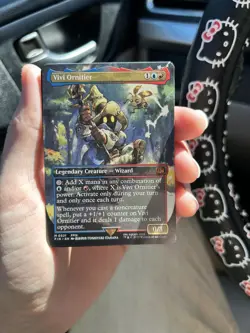 MTG Vivi Ornitier Borderless Non-Foil 0321 Final Fantasy Near Mint - Mythic - Image 1