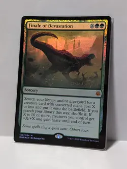 1x Finale of Devastation - Foil - Prerelease Promo NM-Mint, English Pre-Release - Image 1