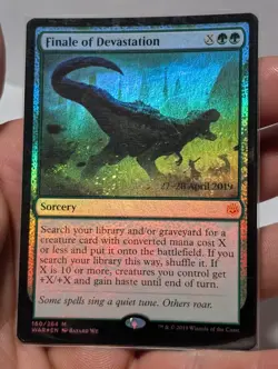1x Finale of Devastation - Foil - Prerelease Promo NM-Mint, English Pre-Release - Image 3