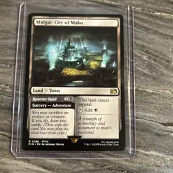 Midgar, City of Mako (0286) Final Fantasy VII FIN, Magic The Gathering MTG - Image 1