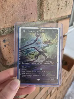 Glen Elendra Guardian (0393) (Showcase) (Fracture Foil) Lorwyn Eclipsed Foil - Image 1