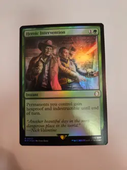 Heroic Intervention Fallout Foil NM Near Mint MTG - Image 1