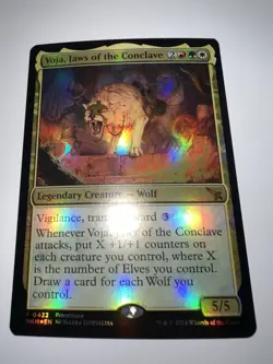 [1x] Voja, Jaws of the Conclave - Foil - Prerelease Promo Near Mint, English MKM - Image 2