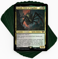 ***Custom Commander Deck*** Shelob, Child of Ungoliant - Spider Food - MTG EDH - Image 1