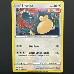Pokemon TCG - Snorlax SWSH119 Holo Rare - SWSH Chilling Reign Promos - NM - Image 1