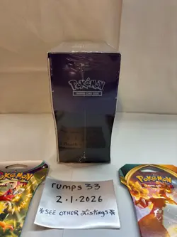 Pokemon Paldean Fates ETB Elite Trainer Box New Sealed + Boosters - Image 3