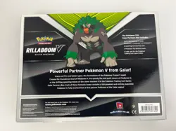 Pokemon TCG Rillaboom V Galar Partners Box Factory Sealed HTF BRAND NEW SEALED - Image 2