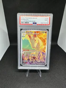 Pokemon 2025 Destined Rivals Rapidash #189/182 PSA 9 - Image 1