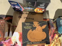 Pokemon TCG Shining Fates Elite Trainer Box ETB - FACTORY SEALED - Image 1