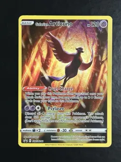 Black Star Promo Galarian Articuno SWSH282: Sword & Shield Crown Zenith Pokemon - Image 1