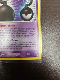 2005 POKEMON EX UNSEEN FORCES #U/28 UNOWN HOLO - Image 5