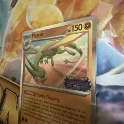 Flygon Phantasmal Flames Prerelease Promo 016 HOLO NM Pokemon TCG - Image 4