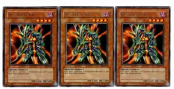 Yugioh- 3X Des Feral Imp - Rare - Unlimited - DCR-014 - Near Mint - Image 1