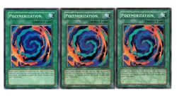 Yugioh- 3X Polymerization - Common - Unlimited - DB1-EN119 - Light Play - Image 1
