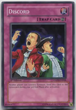 Discord ANPR-EN068 Super Rare 1st Edition NM Yugioh - Image 2