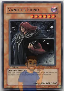Vanity's Fiend CDIP-EN017 Rare 1st Edition LP Yugioh - Image 1