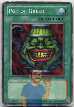 Pot of Greed SYE-040 Common Unlimited HP Yugioh - Image 1