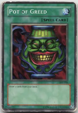Pot of Greed SYE-040 Common Unlimited HP Yugioh - Image 2
