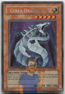 Cyber Dragon CT03-EN002 Secret Rare Limited Edition MP Yugioh - Image 1