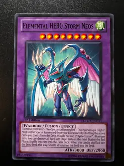 Elemental HERO Storm Neos LCGX-EN073 Common 1st Edition Near Mint Yugioh - Image 1