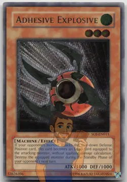 Adhesive Explosive SOI-EN011 Ultimate Rare Unlimited LP Yugioh - Image 1