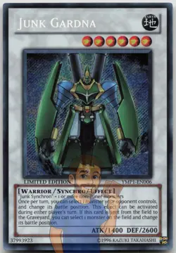 Junk Gardna YMP1-EN006 Secret Rare Limited Edition NM Yugioh - Image 1