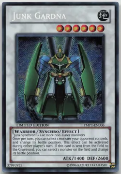 Junk Gardna YMP1-EN006 Secret Rare Limited Edition NM Yugioh - Image 2