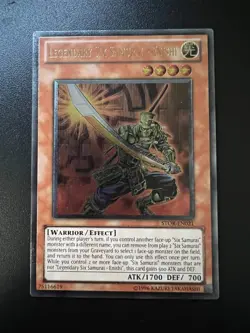 Legendary Six Samurai - Enishi STOR-EN021 Ultimate Rare UNL Near Mint Yugioh - Image 1