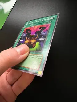 Black Illusion Ritual MRL-E051 Super Rare 1st Edition Heavy Play Yugioh - Image 3