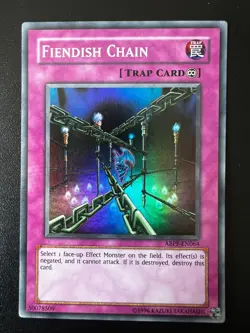 Fiendish Chain ABPF-EN064 Super Rare Unlimited Near Mint Yugioh - Image 1