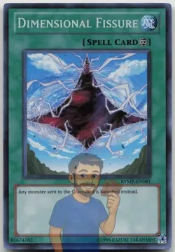Dimensional Fissure RYMP-EN081 Secret Rare Unlimited NM Yugioh - Image 1