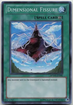 Dimensional Fissure RYMP-EN081 Secret Rare Unlimited NM Yugioh - Image 2