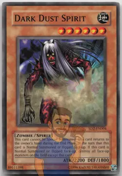 Dark Dust Spirit SD2-EN004 Common 1st Edition LP Yugioh - Image 1