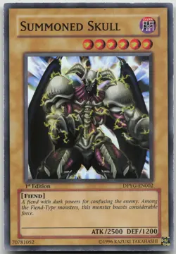 Summoned Skull DPYG-EN002 Super Rare 1st Edition MP Yugioh - Image 2