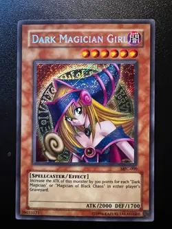 Dark Magician Girl MFC-000 Secret Rare Unlimited Near Mint Yugioh - Image 1