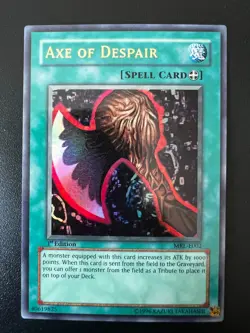 Axe of Despair MRL-E002 Ultra Rare 1st Edition Light Play+ Yugioh - Image 1
