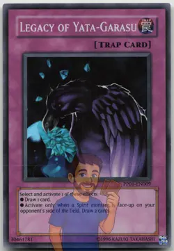 Legacy of Yata-Garasu PP01-EN009 Super Rare LP Yugioh - Image 1