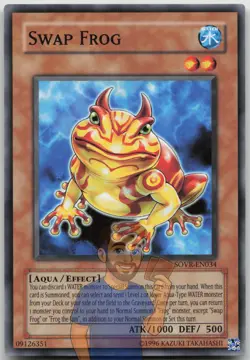 Swap Frog SOVR-EN034 Common Unlimited NM Yugioh - Image 1