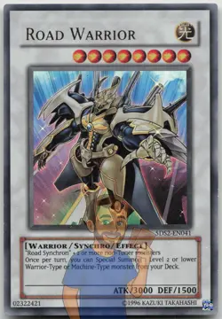 Road Warrior 5DS2-EN041 Ultra Rare Unlimited NM Yugioh - Image 1