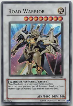 Road Warrior 5DS2-EN041 Ultra Rare Unlimited NM Yugioh - Image 2