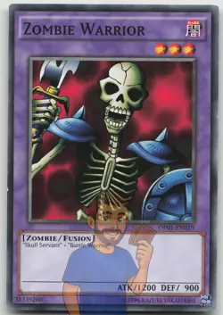 Zombie Warrior OP01-EN019 Short Print NM Yugioh - Image 1