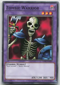Zombie Warrior OP01-EN019 Short Print NM Yugioh - Image 2