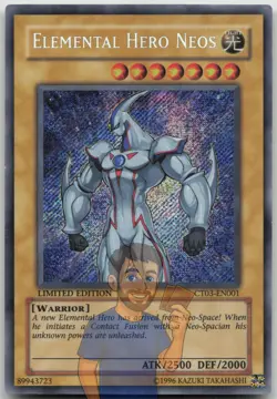 Elemental HERO Neos CT03-EN001 Secret Rare Limited Edition MP Yugioh - Image 1