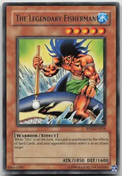The Legendary Fisherman RP02-EN019 Rare LP Yugioh - Image 2
