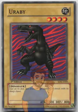 Uraby SDK-E009 Common 1st Edition LP Yugioh - Image 1