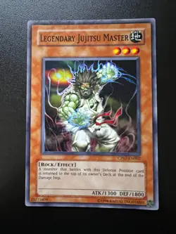 Legendary Jujitsu Master CP07-EN002 Super Rare Champion Pack Light Play+ Yugioh - Image 1