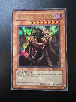 Invader of Darkness DR2-EN112 Ultra Rare EURO Near Mint Yugioh - Image 1